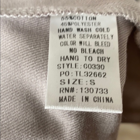 NWT Umgee embroidered gray dress Small - Picture 6 of 6